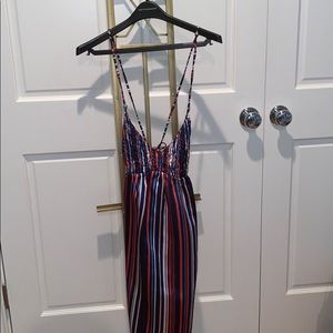 striped dress